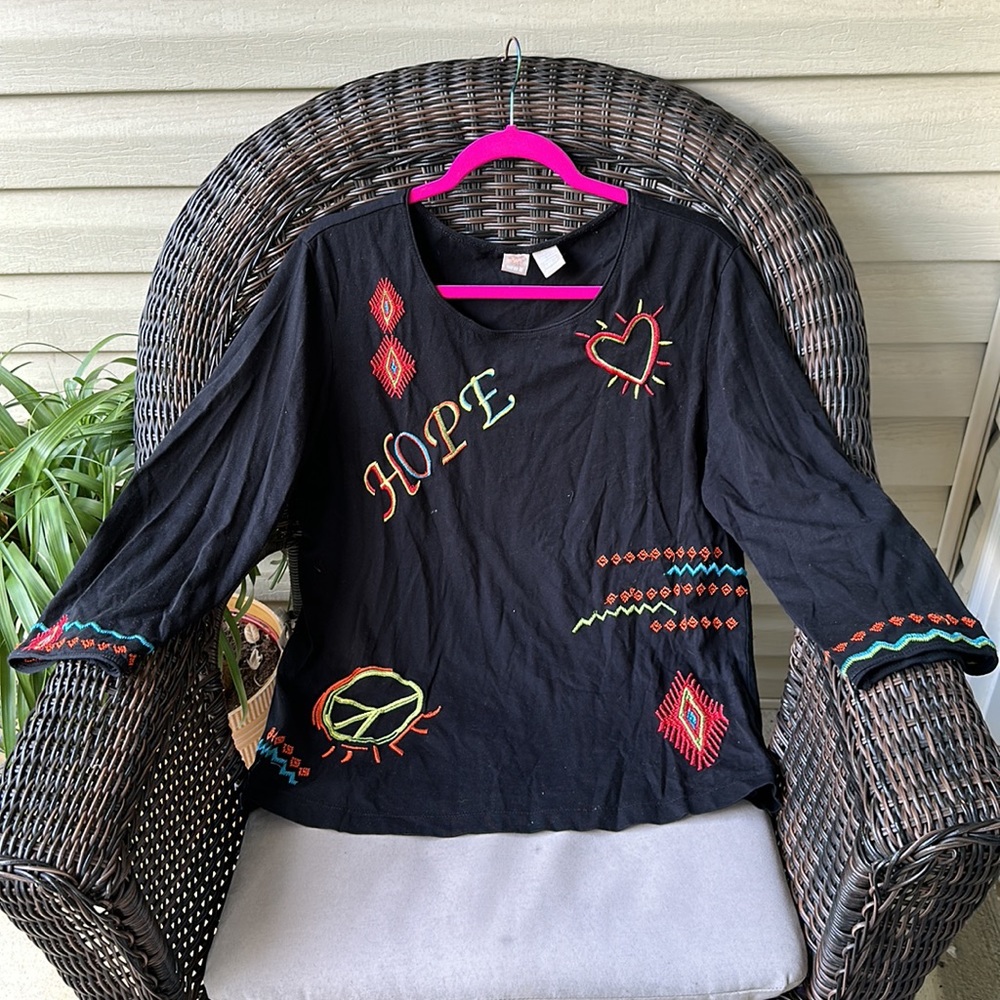 Wear it Long Sleeve Top Size 12